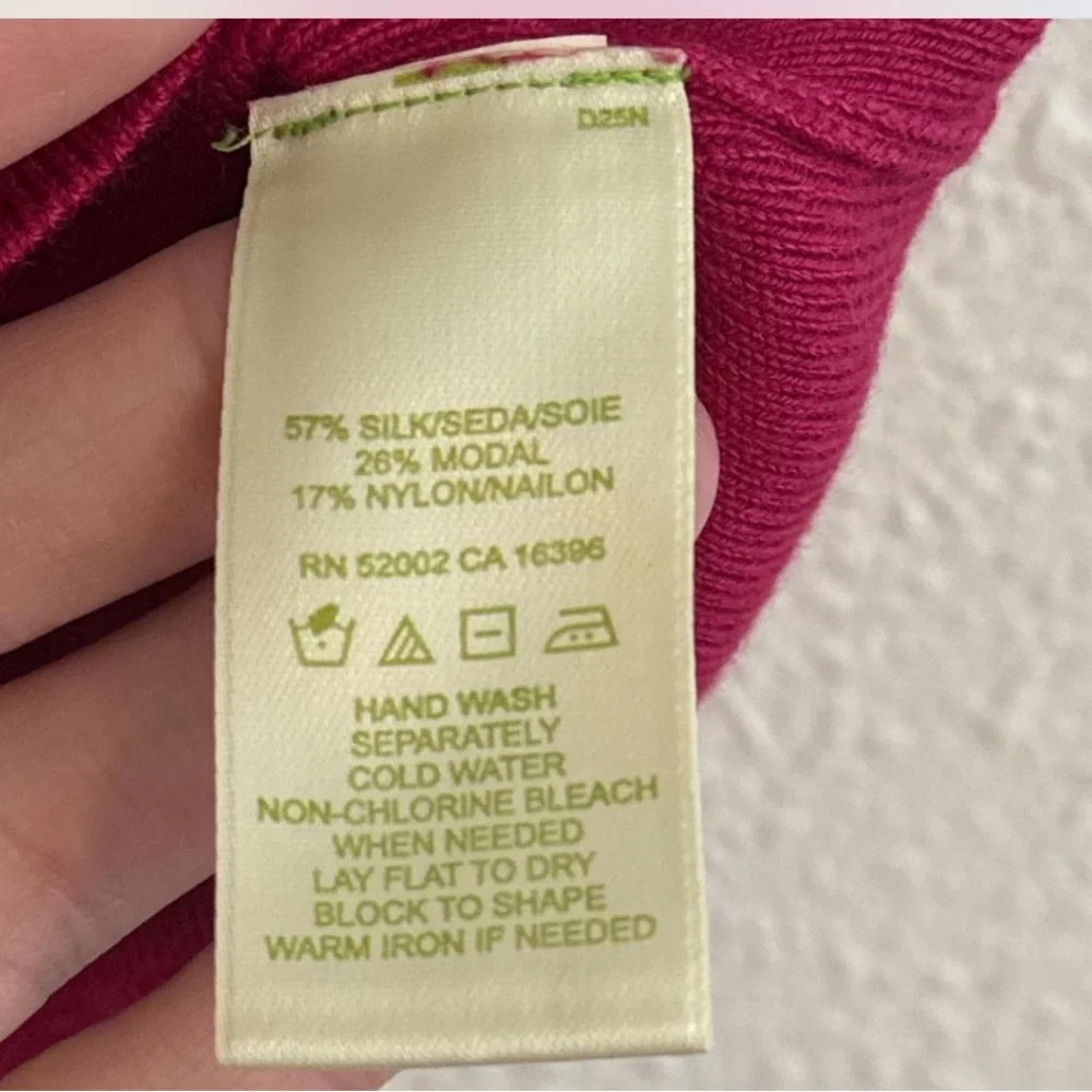 Sigrid Olsen Silk Blend Knit Tank Top - Picture 5 of 7